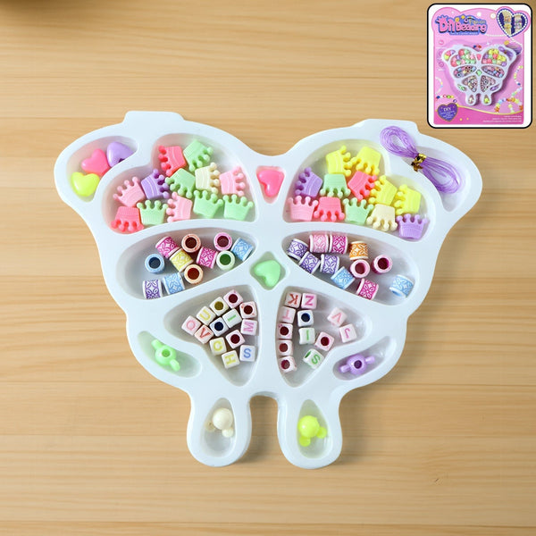 DIY Fashion Beading Jewellery Making Kit (1 Set) - justgrabit.in | Just Grab It