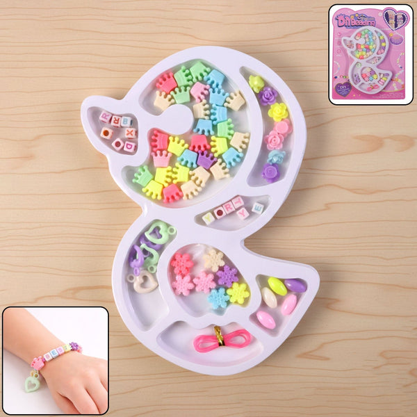 DIY Fashion Beading Jewellery Making Kit (1 Set) - justgrabit.in | Just Grab It