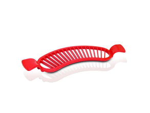 Plastic Banana Slicer / Cutter With Handle - Justgrabit Inc.