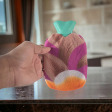 Hot Water Bottle Bag With Cover (1 Pc / Mix Design & Color / 250 ML Approx) - justgrabit.in | Just Grab It