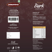 Dark Compound 500gm | Chocotown Dark Choco Slab - justgrabit.in | Just Grab It