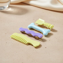 Decorative Alligator Hair Clips Set for Girls & Women – Cute Styling Pins (4 Pc) - justgrabit.in | Just Grab It