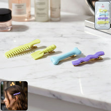 Decorative Alligator Hair Clips Set for Girls & Women – Cute Styling Pins (4 Pc) - justgrabit.in | Just Grab It