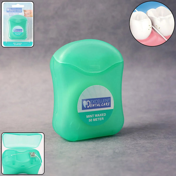 Mint Waxed Dental Floss – (50 Meter ) - justgrabit.in | Just Grab It