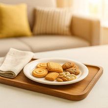Plastic Round Dinner / Serving Plate – 19 cm (1 Pc) - justgrabit.in | Just Grab It