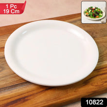 Plastic Round Dinner / Serving Plate – 19 cm (1 Pc) - justgrabit.in | Just Grab It
