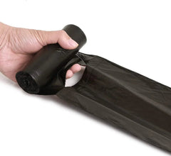 Garbage Bags Medium Size Black Colour (1 Pc / 24 x 32) - Justgrabit Inc.