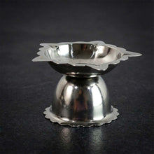 Stainless Steel Sunflower Design Diya Stand (Small Size / 1 Pc) - justgrabit.in | Just Grab It
