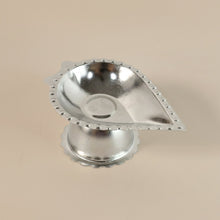 Stainless Steel Diamond Design Agarbatti & Diya Stand (1 Pc) - justgrabit.in | Just Grab It