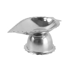 Stainless Steel Diamond Design Agarbatti & Diya Stand (1 Pc) - justgrabit.in | Just Grab It
