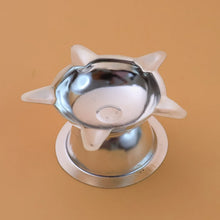 Stainless Steel Lotus Design Diya (1 Pc) - Justgrabit Inc.