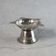 Stainless Steel Sunflower Design Diya Stand (Big Size) (1 Pc) - justgrabit.in | Just Grab It