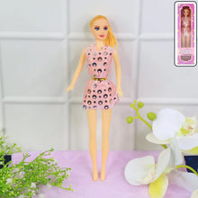 Premium Fashion Doll with Polka - Dotted Dress and Stylish Belt (1 Pc) - Justgrabit Inc.