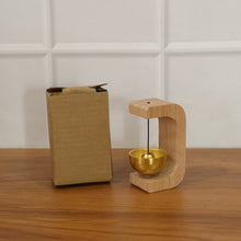 Zen Bell for Meditation with Wooden Stand (1 Pc) - justgrabit.in | Just Grab It