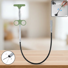 Flexible Spring Drain Cleaning Tool with Hand Grip (1 Pc / 89 Cm) - justgrabit.in | Just Grab It