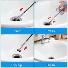 Flexible Spring Drain Cleaning Tool with Hand Grip (1 Pc / 196 Cm) - justgrabit.in | Just Grab It