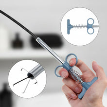 Flexible Spring Drain Cleaning Tool with Hand Grip (1 Pc / 196 Cm) - justgrabit.in | Just Grab It