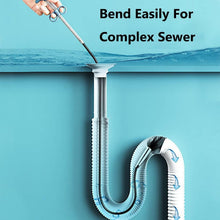 Flexible Spring Drain Cleaning Tool with Hand Grip (1 Pc / 196 Cm) - justgrabit.in | Just Grab It