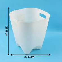 Modern Plastic Dustbin / Waste Paper Basket - (4 Pc) - justgrabit.in | Just Grab It