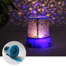 LED Projector Night Light Amazing Lamp, 3 Battery operated lamps, Rotation With the music Function, Master for Kids Bedroom Home Decoration Night Romantic Gift (Battery Not Included / 1 pc) - justgrabit.in | Just Grab It