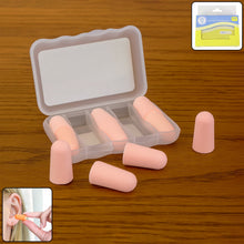 Foam Ear Plugs with Portable Storage Box (5 Pairs) - justgrabit.in | Just Grab It