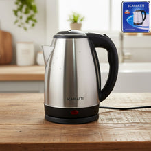 Scarlatti Stainless Steel Electric Kettle (2 Ltr) - justgrabit.in | Just Grab It