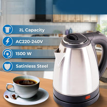 Scarlatti Stainless Steel Electric Kettle (2 Ltr) - justgrabit.in | Just Grab It