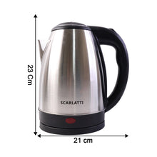 Scarlatti Stainless Steel Electric Kettle (2 Ltr) - justgrabit.in | Just Grab It