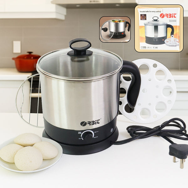 Orbit Electric Idli Cooker and Steamer - 650W - justgrabit.in | Just Grab It