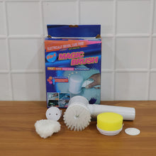 B Grade 5 in 1 Electric Cleaning Spin Brush with Multiple Replaceable Heads - justgrabit.in | Just Grab It
