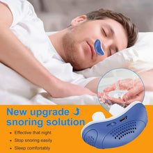 Rechargeable Electronic Anti - Snoring Device with Air Purifier Function (1 Pc) - justgrabit.in | Just Grab It