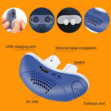 Rechargeable Electronic Anti - Snoring Device with Air Purifier Function (1 Pc) - justgrabit.in | Just Grab It