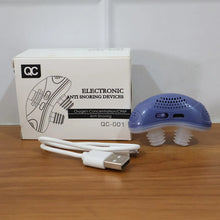 Rechargeable Electronic Anti - Snoring Device with Air Purifier Function (1 Pc) - justgrabit.in | Just Grab It