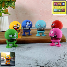 Spring Emoji Bobble Head Dolls - (6 Pc Set) - justgrabit.in | Just Grab It