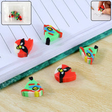 Mini Cartoon Shaped Pencil Erasers - (5 Pc / Set) - justgrabit.in | Just Grab It