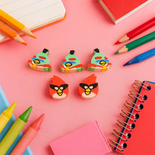 Mini Cartoon Shaped Pencil Erasers - (5 Pc / Set) - justgrabit.in | Just Grab It