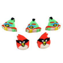 Mini Cartoon Shaped Pencil Erasers - (5 Pc / Set) - justgrabit.in | Just Grab It