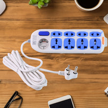 Heavy Duty Multi 8 Socket Extension Board (1 Pc) - justgrabit.in | Just Grab It