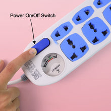 Heavy Duty Multi 8 Socket Extension Board (1 Pc) - justgrabit.in | Just Grab It
