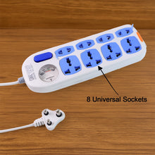 Heavy Duty Multi 8 Socket Extension Board (1 Pc) - justgrabit.in | Just Grab It