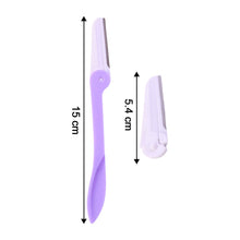 Eyebrow facial hair razor with 3 Replaceable Blades - justgrabit.in | Just Grab It