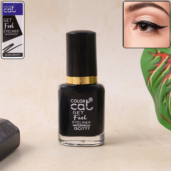 Premium Color Cat Get Feel Waterproof Eyeliner (8 ML / 1 Pc) - justgrabit.in | Just Grab It