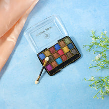 Premium 18 - Color Shimmer Eyeshadow Palette (12 GM / 1 Pc) - justgrabit.in | Just Grab It