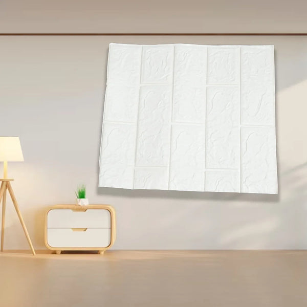 3D Adhesive wallpaper for living room. Room Wall Paper Home Decor Self Adhesive Wallpaper Mix Color & Design / 1 Pc) - Justgrabit Inc.