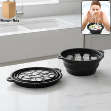Portable Foldable Silicone Ice Bath Bowl (1 Pc) - justgrabit.in | Just Grab It