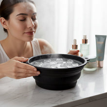 Portable Foldable Silicone Ice Bath Bowl (1 Pc) - justgrabit.in | Just Grab It