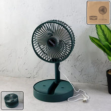 Foldable Mini Desk Fan with Adjustable Height and Angle (1 Pc) - justgrabit.in | Just Grab It