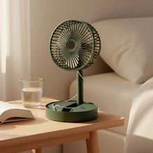 Foldable Mini Desk Fan with Adjustable Height and Angle (1 Pc) - justgrabit.in | Just Grab It