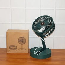 Foldable Mini Desk Fan with Adjustable Height and Angle (1 Pc) - justgrabit.in | Just Grab It