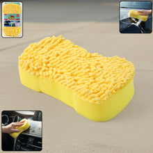 Chenille Microfiber Car Washing Sponge (1 Pc) - justgrabit.in | Just Grab It